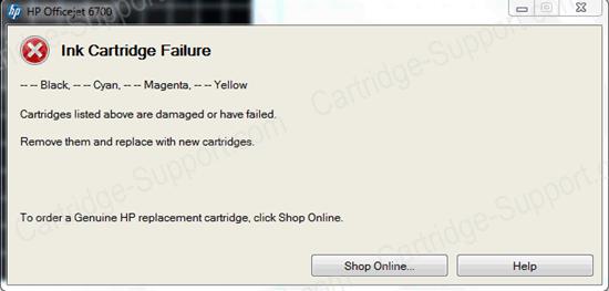 Ink Cartridge Failure