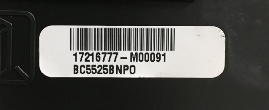 Cartridge Label Example 2