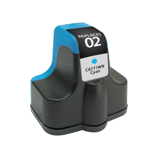 High Yield Cyan Ink Cartridge for HP 02 (C8771WN)