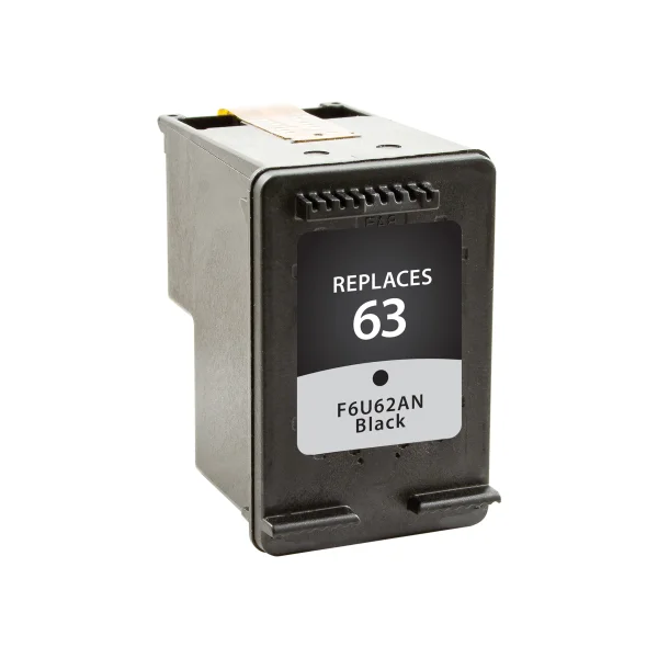 Black Ink Cartridge for HP 63 (F6U62AN)