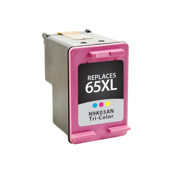 High Yield Tri-Color Ink Cartridge for HP 65XL (N9K03AN)